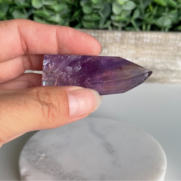 Ametrine Polished Point Crystal - Picture 8 of 12